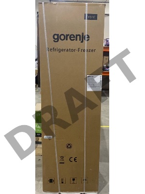 (Вмятина на двери морозильной камеры) Холодильник GORENJE Холодильник GORENJE/ Класс энергопотребления: A+  Объем брутто: 77 л  Тип установки: Отдельностоящий прибор  Габаритные размеры (шхвхг): 55 × 180 × 55.7 см, серебристый