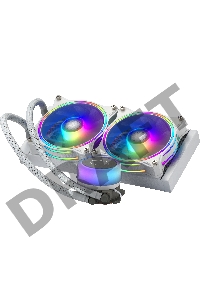 Система охлаждения Cooler Master ML240 ILLUSION White Edition 27mm wide radiator,120mm ARGB Gen2 fan*2,Pump ARGB Gen 2 LED