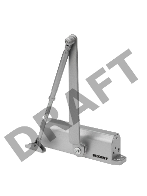 Доводчик дверной для установки на дверь весом до 110 кг