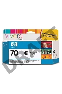 Картридж струйный HP №70 C9449A фото черный для HP DJ Z2100/Z3100 (130мл)