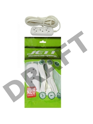 Удлинитель ДЖЕТТ РС-3 без з/м, 3р*1,5м ( провод ПВС 2х0,75 ) (40шт) 155-201 Удлинитель ДЖЕТТ РС-3 без з/м, 3р*1,5м ( провод ПВС 2х0,75 ) (40шт) 155-201