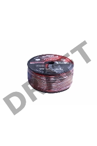 Кабель акустический REXANT 2х1,00 мм², красно-черный, бухта 100 м