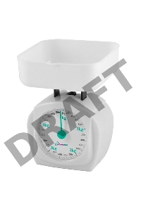 Весы кухонные механические HOMESTAR HS-3005М,белый