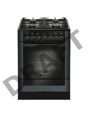 Плита Комбинированная Gefest ПГЭ 6502-02 0044 черный