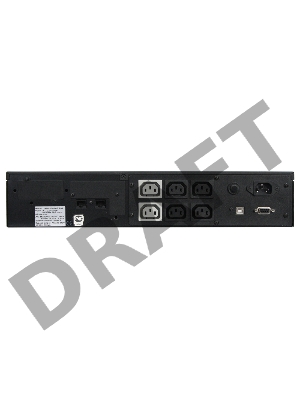 Источник бесперебойного питания Powercom King Pro RM KIN-1200AP LCD 720Вт 1200ВА черный