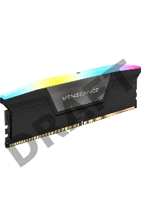 Модуль памяти Corsair Vengeance RGB  DDR5 Dimm CMH32GX5M2B5200C40 5200MHz 32GB 2x16GB Unbuffered, 40-40-40-77, XMP 3.0, Black Heatspreader, 1.25V (692850)