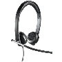 Наушники с микрофоном Logitech H650E черный 1.1м