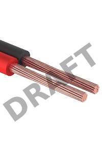 Кабель акустический PROconnect 2х0,75 мм², красно-черный, бухта 100 м