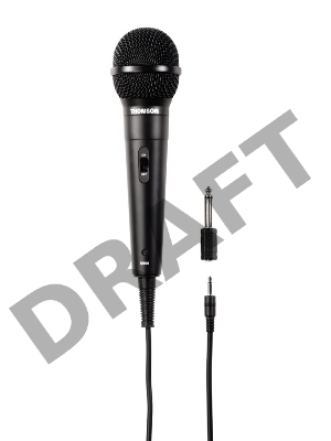 Микрофон проводной Thomson M150 3м черный