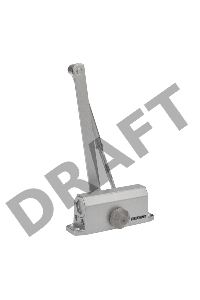 Доводчик дверной для установки на дверь весом до 45 кг