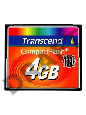 Флеш карта CF 4Gb 133x Type I Transcend (TS4GCF133)