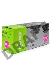 Тонер-картридж Cactus CS-CLT-K406S для принтеров Samsung CLP-360/365/CLX-3300/3305 black