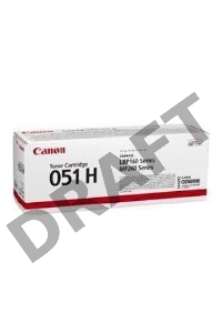 Тонер-картридж CANON 051H BK 4100 стр