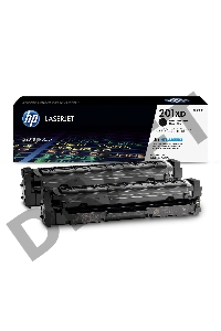 Тонер картридж двойная упаковка HP 201X (CF400XD) для HP CLJ Pro M252/M277 (2 х 2800стр.)