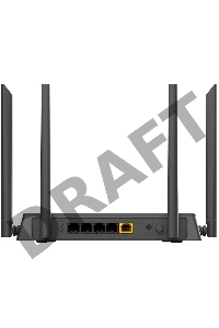 Маршрутизатор беспроводной D-Link DIR-841 (DIR-841/RU/A1A) AC1200 1000BASE-T черный