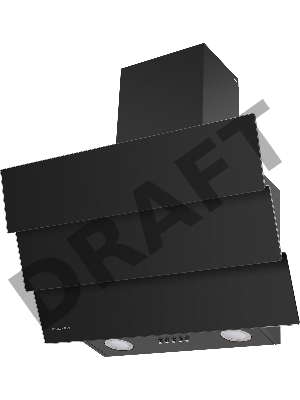 Вытяжка MAUNFELD CASCADA PUSH 50 ЧЕРНЫЙ