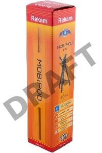 Штатив Rekam Mobipod E-110 напольный черный алюминий (479гр.)