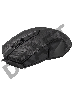 Мышь проводная DEFENDER USB OPTICAL MB-751 BLACK 52751