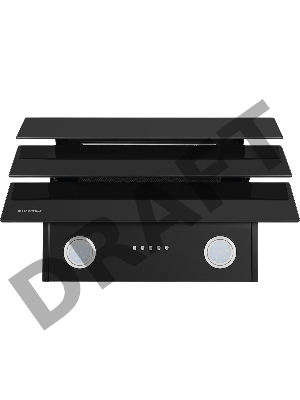 Вытяжка MAUNFELD CASCADA PUSH 50 ЧЕРНЫЙ