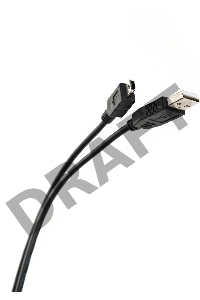 Кабель USB 2.0 A-->mini-B 5P (1.8 м) черный, Telecom<TC6911BK-1.8M>