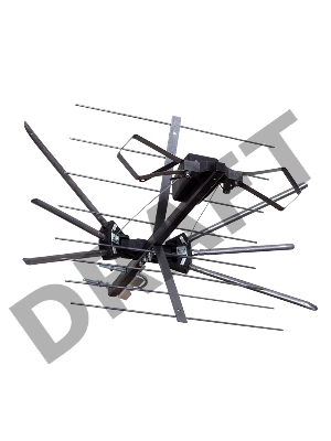 ТВ антенна наружная «Активная» для цифрового ТВ DVB-T2, RX-401 REXANT