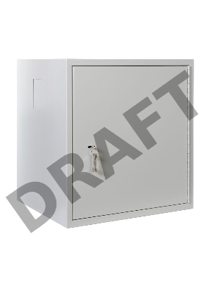 Шкаф телекоммуникационный настенный 15U антивандальный (600*530)  (ШРН-А-15.520)