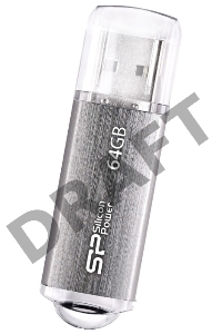 Флэш Диск Silicon Power USB Drive 64Gb Ultima II SP064GBUF2M01V1S {USB2.0, Silver}