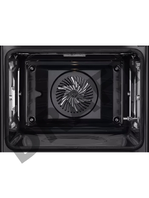 Встраиваемая электрическая духовка ELECTROLUX с конвекцией, объем 72 л, 11 режимов, 9 автопрограмм, очистка пиролитическая, 4 стекла в дверце, направляющие проволочные + телескопические (1 уровень), термощуп, сенсорное управление