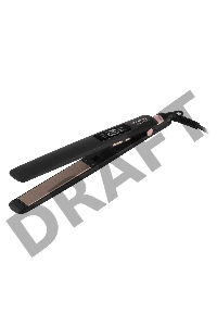 Щипцы Polaris PHS 5012KT UltraSlim Digital Pro 50Вт макс.темп.:220С покрытие:керамическое розовое золото/черный