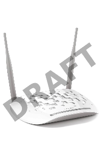 Сетевое оборудование TP-Link SOHO TD-W8961N(RU) 300 Мбит/с, 2T2R, ADSL2/ADSL+, Annex A, 4 порта 100 Мбит/с