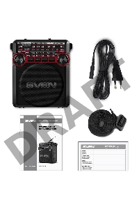 Радиоприемник АС SVEN SRP-355, красный (3 Вт, FM/AM/SW, USB, SD/microSD, фонарь, встроенный аккумулятор) АС SVEN SRP-355, красный (3 Вт, FM/AM/SW, USB, SD/microSD, фонарь, встроенный аккумулятор)