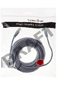 Патчкорд литой TELECOM UTP кат.6 20m