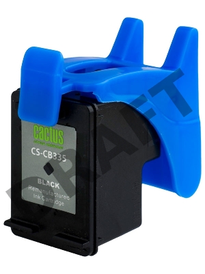 Картридж струйный Cactus CS-CB335 черный для №140 HP DeskJet D4263/D4363; OfficeJet J5783/J6413 (17m