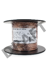 Акустический кабель Cablexpert CC-TC2x1,0-50M, прозрачный,  50 м, на катушке