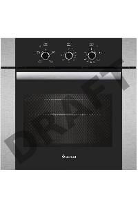 Духовой шкаф Газовый Gefest ДГЭ 621-01 Н3 нержавеющая сталь, встраиваемый