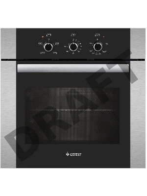 Духовой шкаф Газовый Gefest ДГЭ 621-01 Н3 нержавеющая сталь, встраиваемый