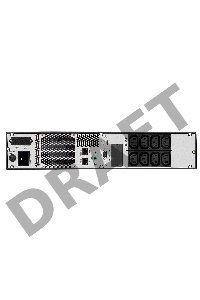 Источник бесперебойного питания CROWN Line Intractive CMUO-900-2.5K 2500VA/2250W, корпус металл, TOWER&RACK, 2U, АКБ 6*12V/7AH, PF-0.9, AVR 152-290V, порт RJ-11/45+USB/RS-232, EPO, розетки 8*IEC С13+1*IEC C19, входной кабель 2 м, вентилятор охлаждения, ав