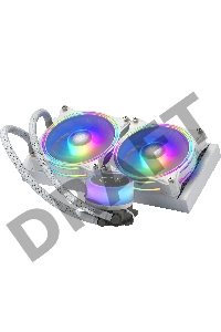 Система охлаждения Cooler Master ML240 ILLUSION White Edition 27mm wide radiator,120mm ARGB Gen2 fan*2,Pump ARGB Gen 2 LED