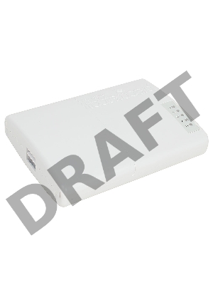 Маршрутизатор MikroTik RB750P-PBr2  PowerBox with 650MHz CPU, 64MB RAM, 5xLAN (four with PoE out), RouterOS L4, outdoor case, PSU, PoE, mounting set