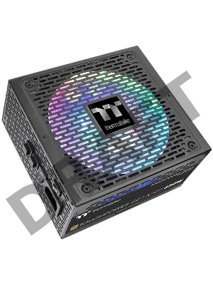 Блок питания Thermaltake ATX 750W Toughpower GF1 ARGB 80+ gold (24+4+4pin) APFC 140mm fan color LED 9xSATA Cab Manag RTL