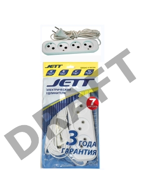 Удлинитель ДЖЕТТ РС-4 без з/м, 4р*7м ( провод ШВВП ) (45) 155-087 Удлинитель ДЖЕТТ РС-4 без з/м, 4р*7м ( провод ШВВП ) (45) 155-087