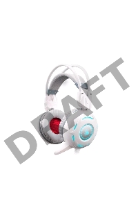 Наушники с микрофоном A4 Bloody G300 белый мониторы оголовье (G300)