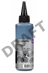 Чернила Cactus CS-I-BT6000BK черный 100мл для Brother DCP-T300, DCP-T500W,DCP-T700W, MFC-T800W