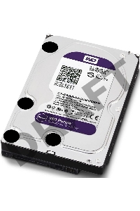Жесткий диск Western Digital SATA-III 4Tb WD40PURZ Video Purple (5400rpm) 64Mb 3.5