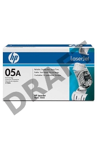 Тонер-картридж HP CE505A черный LJ P2055/P2035 (2300стр.)