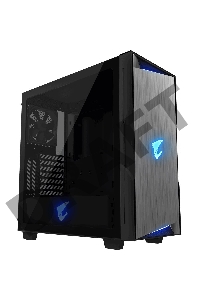 Корпус GIGABYTE AORUS C300 GLASS MidiTower без Б/П ATX MicroATX MiniITX Цвет черный GB-AC300G