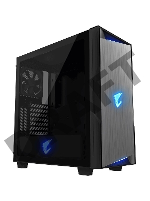 Корпус GIGABYTE AORUS C300 GLASS MidiTower без Б/П ATX MicroATX MiniITX Цвет черный GB-AC300G