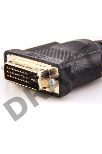 Кабель HDMI AM/DVI(24+1)M, 10м, CU, 1080P@60Hz, 2F, VCOM <CG484GD-10M>