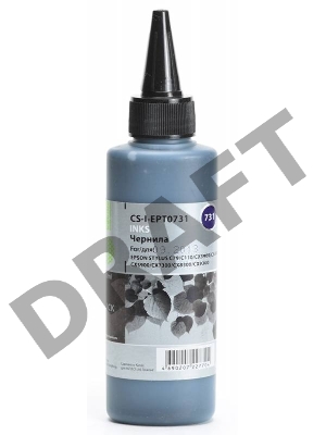 Чернила Cactus CS-I-EPT0731 черный (100мл) Epson Stylus С79/C110/СХ3900/CX4900/CX5900