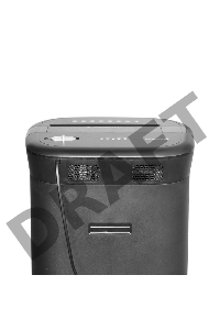 Шредер ГЕЛЕОС УМ28-4, DIN P-4 (4 ур-нь секр.), фрагмент 3,9х30мм,  19-21 лист (70г/м2), CD/пл.карты/скрепки/скобы, 28 литров